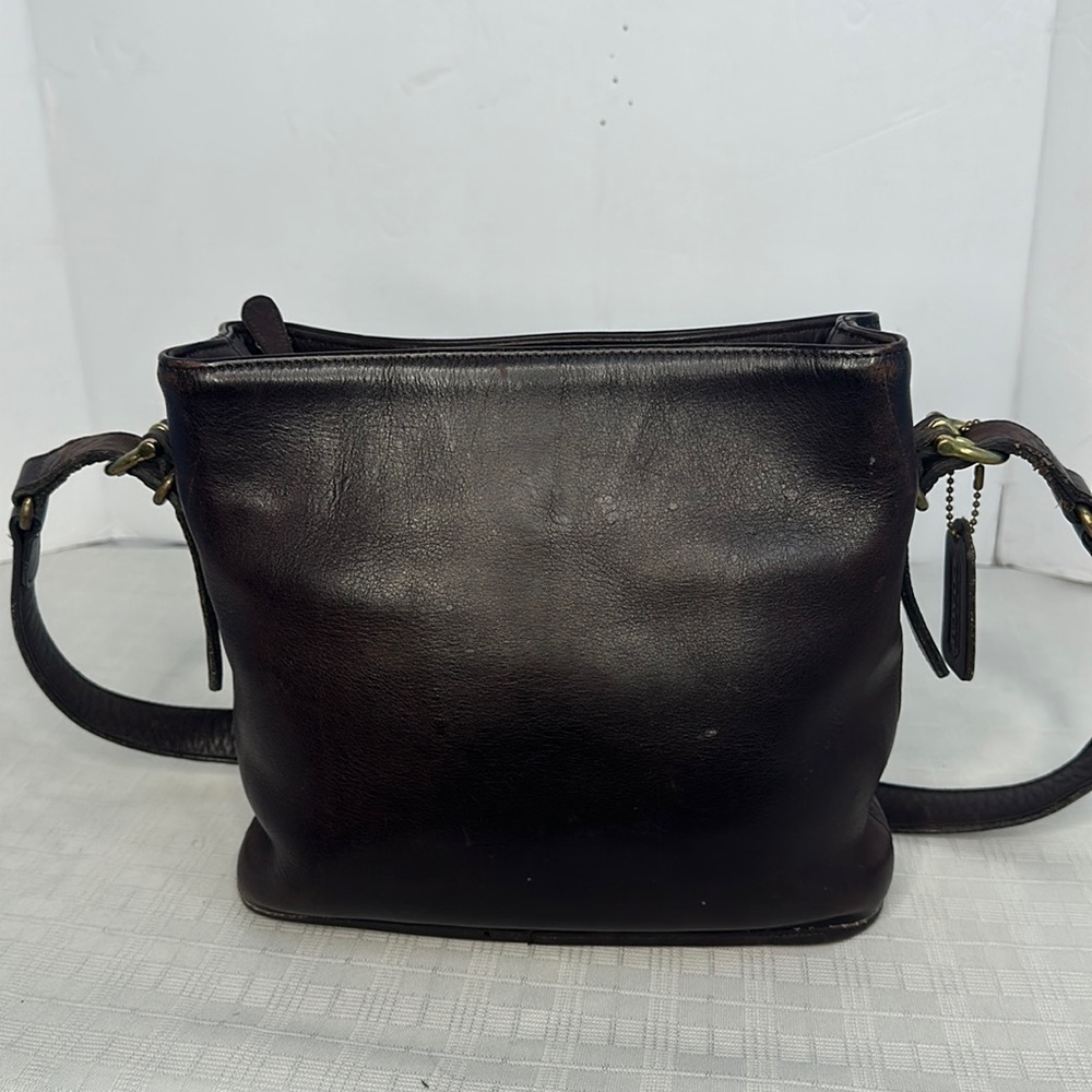 Coach Equestrian Slim Bucket Vintage 9809 Leather